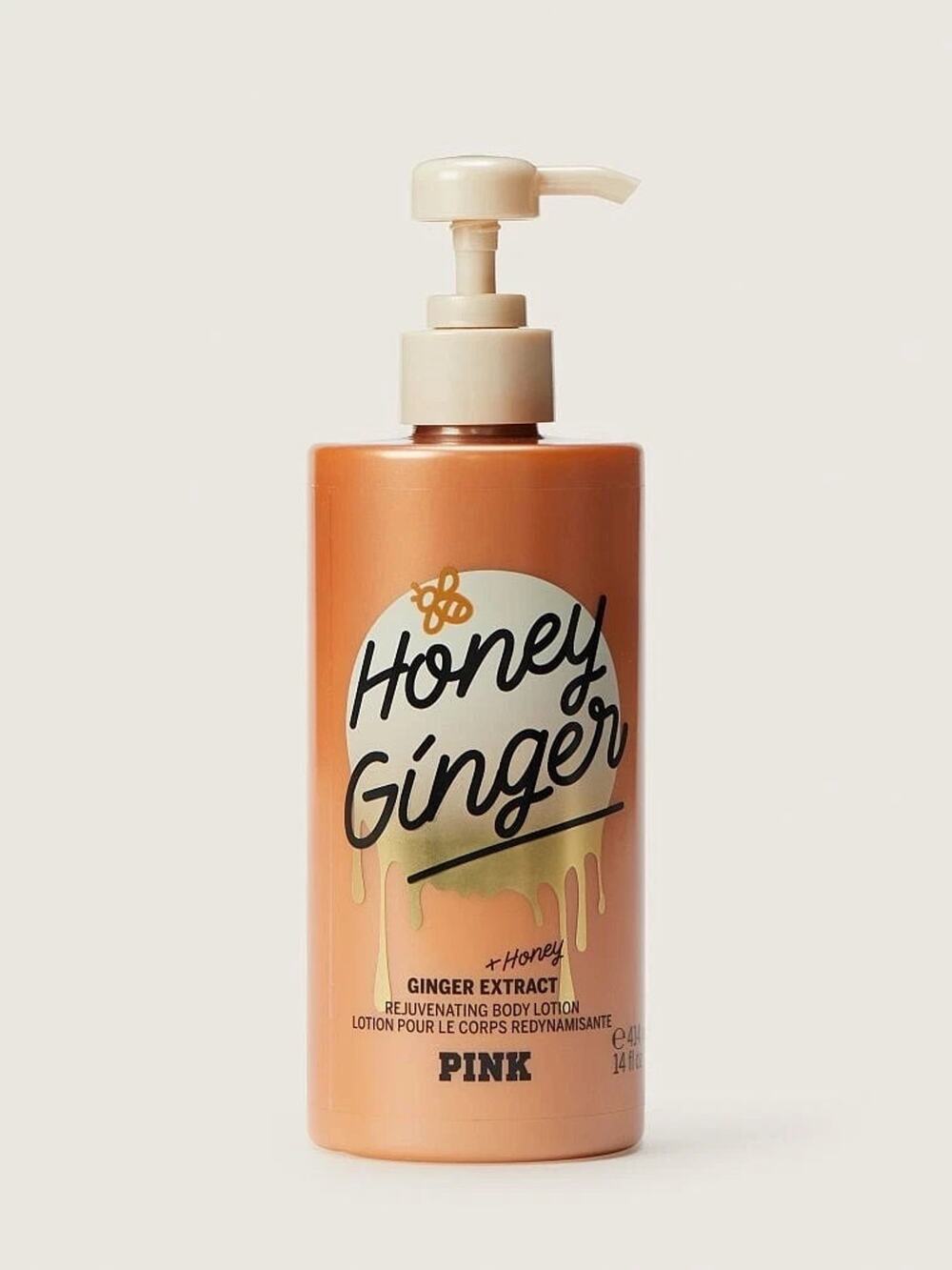 VICTORIA'S SECRET ~ HONEY GINGER REJUVENATING BODY LOTION ~ 14 OZ